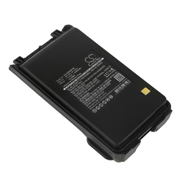 Bsc Preferred Icom IC-F3008 IC-F3101D IC-F3108D IC-F4001 IC-F4003 2200mAh Two Way Radio Repl. Battery CS-ICM400TW - main
